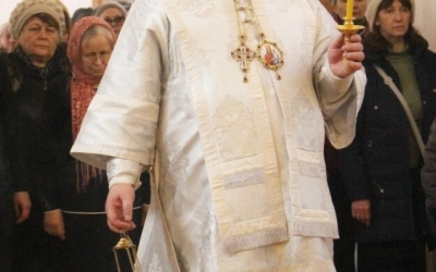 Служение Епископа Сергия в день Вселенской родительской субботы