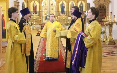 Всенощное бдение накануне Недели о Страшном суде