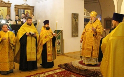 Всенощное бдение накануне Недели о Страшном суде