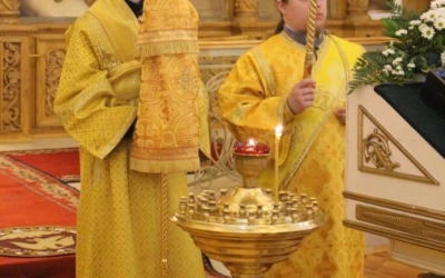 Всенощное бдение накануне Недели о Страшном суде