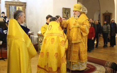 Всенощное бдение накануне Недели о Страшном суде