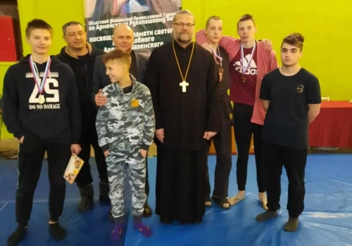 В городе Вязьма прошёл VII областной юношеский православный турнир по Армейскому рукопашному бою, посвященный преподобному Аркадию Вяземскому