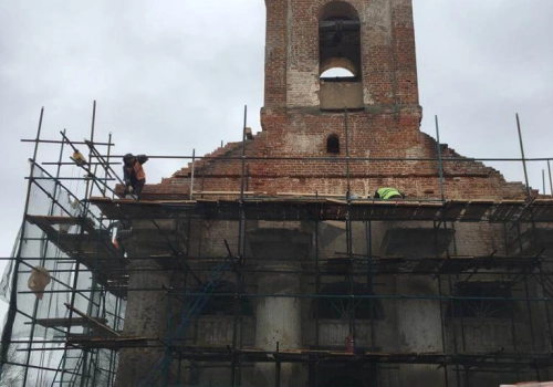 Епископ Вяземский и Гагаринский Сергий посетил с Архипастырским визитом село Кикино Тёмкинского района