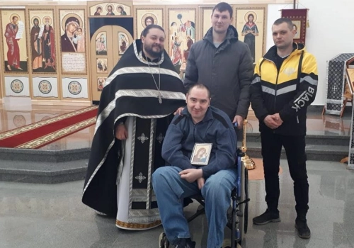 Состоялось первое совместное мероприятие в рамках заключенных в нынешнем году соглашений о сотрудничестве между Вяземской епархией Русской Православной Церкви и Смоленским Отдельским Казачьим Обществом