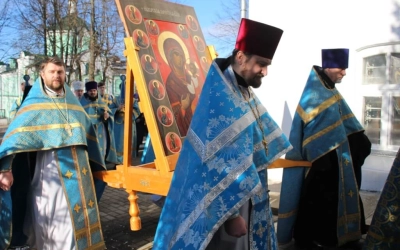 Престольный праздник Свято-Троицкого кафедрального собора г. Вязьма