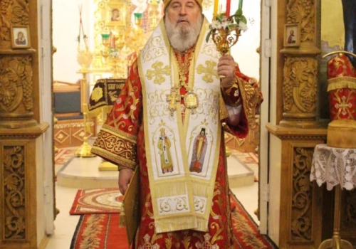 В праздник Светлого Христова Воскресения Епископ Вяземский и Гагаринский Сергий возглавил торжественное богослужение в Свято-Троицком кафедральном соборе города Вязьма