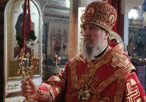 Епископ Вяземский и Гагаринский Сергий совершил Божественную литургию в храме Прор. Илии п. Тёмкино