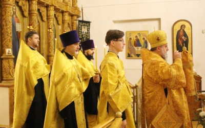 Всенощное бдение накануне Недели сыропустной. Воспоминания Адамова изгнания