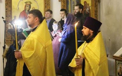 Всенощное бдение накануне Недели сыропустной. Воспоминания Адамова изгнания