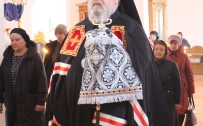 епископ Сергий возглавил служение Великого повечерия с чтением Великого покаянного канона