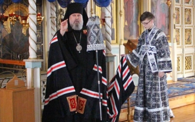 Епископ Сергий совершил уставные богослужения в 4-й день Великого поста