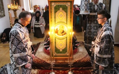 Епископ Сергий совершил уставные богослужения в 4-й день Великого поста