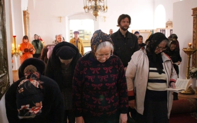 Епископ Сергий совершил уставные богослужения в 4-й день Великого поста