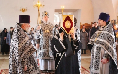 Служение Епископа Сергия в Иоанно-Предтеченском женском монастыре