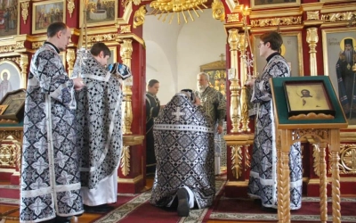 Служение Епископа Сергия в Иоанно-Предтеченском женском монастыре