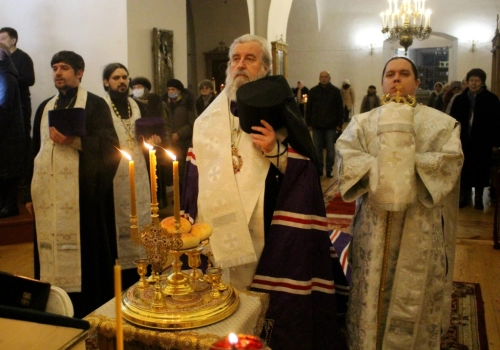 Всенощное Бдение накануне праздника Крещения Господня