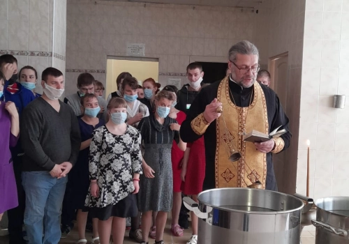 Посещение Ново-Никольского детского дома