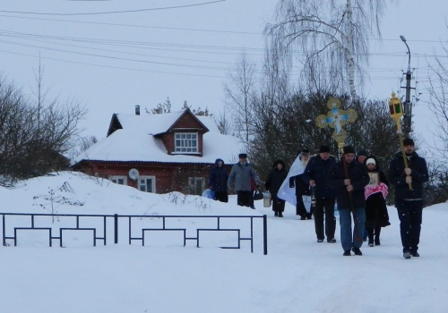 Праздник Крещения Господня в Сычевском округе