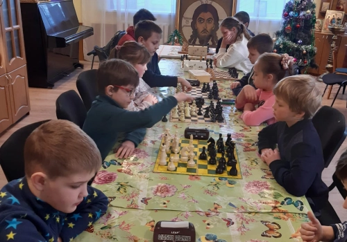 Шахматный турнир в Воскресной школе 
