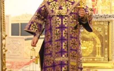 служение Епископа Сергия накануне Недели 2-ой Великого поста