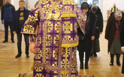 служение Епископа Сергия накануне Недели 2-ой Великого поста