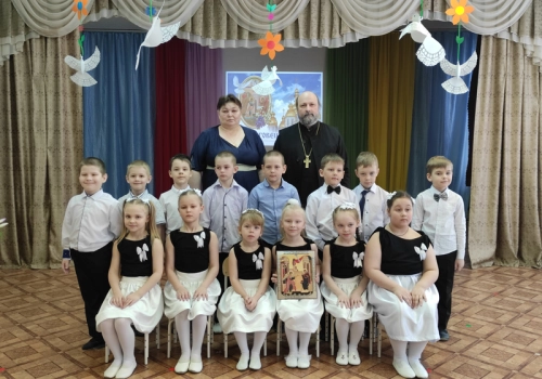 Открытое занятие в детском саду, посвященное Благовещению Пресвятой Богородицы