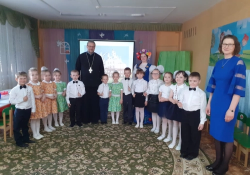 Открытое занятие в детском саду