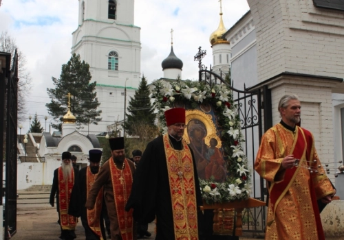 График прохождения Крестного хода с Иверской иконой Божией Матери
