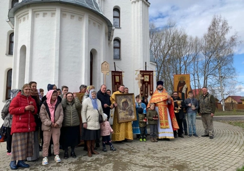 Престольный праздник храма Иверской иконы Божией Матери в Сычёвском благочинии