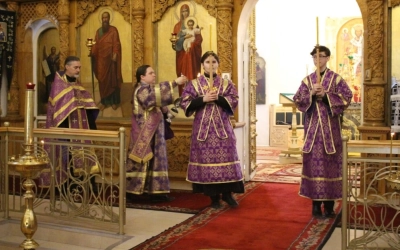 Епископ Сергий совершил чинопоследование Пассии