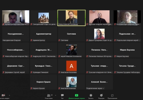 Видеопрезентация по развитию проектной деятельности епархиальных отделов по делам молодежи