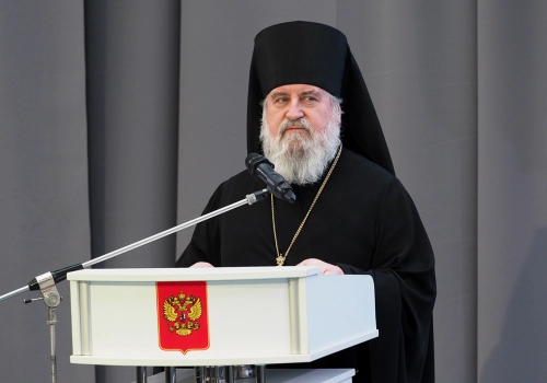 Владыка Сергий принял участие в пленарном заседании Регионального этапа VIII Рождественских образовательных чтений Смоленской области