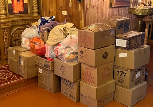 Прихожане Кармановского прихода собрали гуманитарную помощь