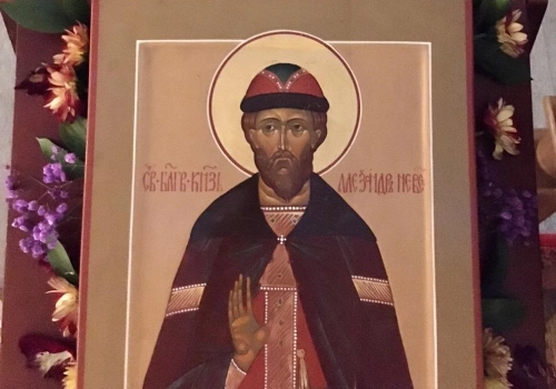 День памяти благоверного князя Александра Невского в Благовещенском соборе