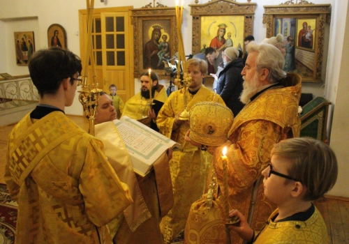 Всенощное Бдение в Свято-Троицком кафедральном соборе