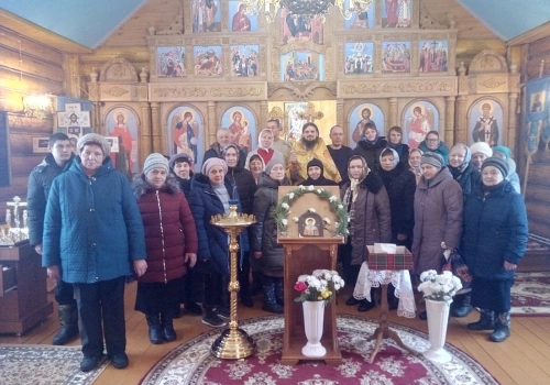 Первый Престольный праздник храма в честь свт. Спиридона Тримифунтского