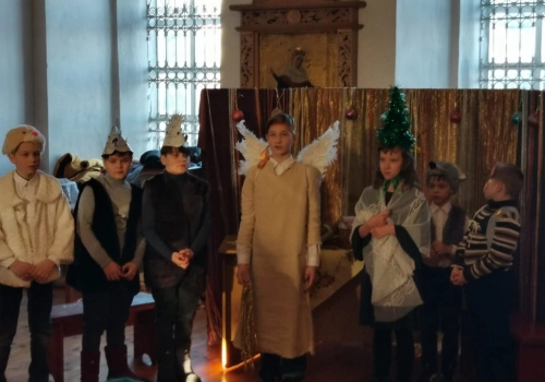 В Свято-Троицком кафедральном соборе прошел утренник, посвященный празднику Рождества Христова