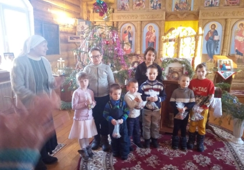 Праздник Рождества в храме в честь свт. Спиридона Тримифунтского