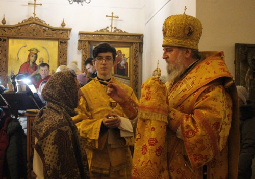 Всенощное Бдение в Свято-Троицком кафедральном соборе