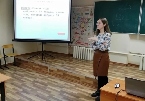 Встреча со студентами колледжа