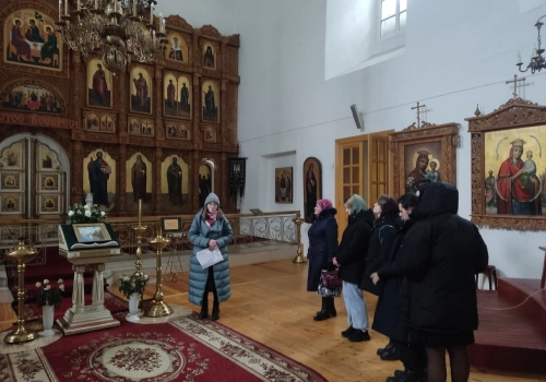 Экскурсия по Свято-Троицкому кафедральному собору для студентов