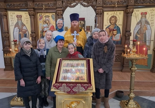 День интронизации Патриарха Кирилла отпраздновали в Сафоновском благочинии