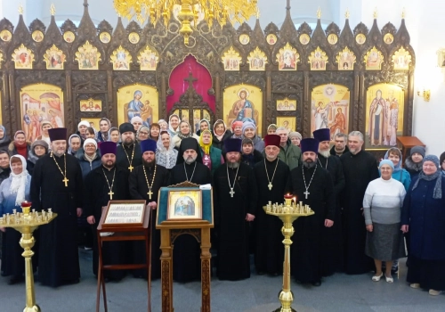 Божественная литургия в годовщину интронизации Святейшего Патриарха Кирилла