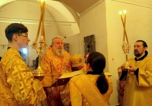 Всенощное Бдение в Свято-Троицком кафедральном соборе