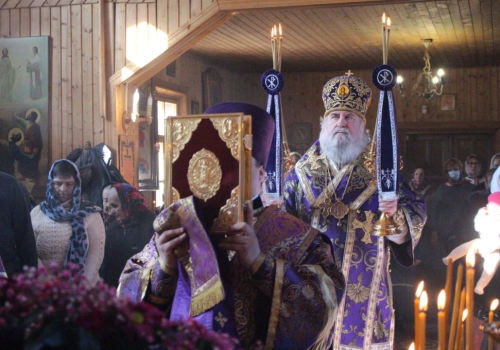 Божественная литургия в храме святых равноапостольных Кирилла и Мефодия