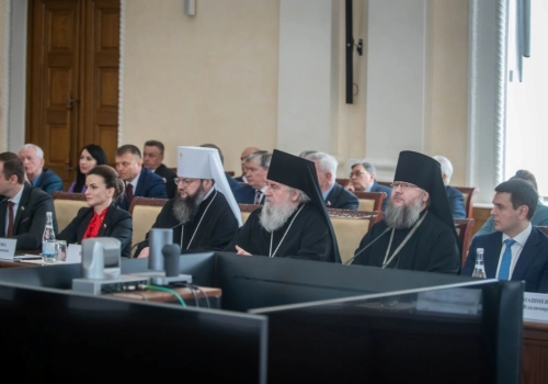 Торжественная церемония представления врио Губернатора Смоленской области В.Н. Анохина