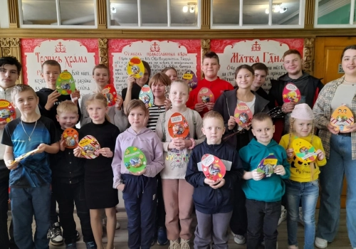 Пасхальные поздравления для воинов от воспитанников воскресной школы 