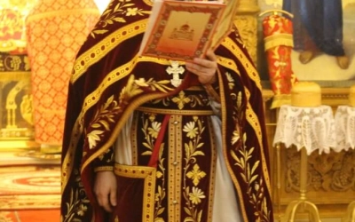 служение Епископа Сергия в праздник Светлого Христова Воскресения