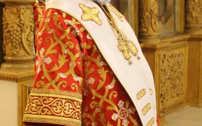 служение Епископа Сергия в праздник Светлого Христова Воскресения