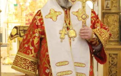 служение Епископа Сергия в праздник Светлого Христова Воскресения